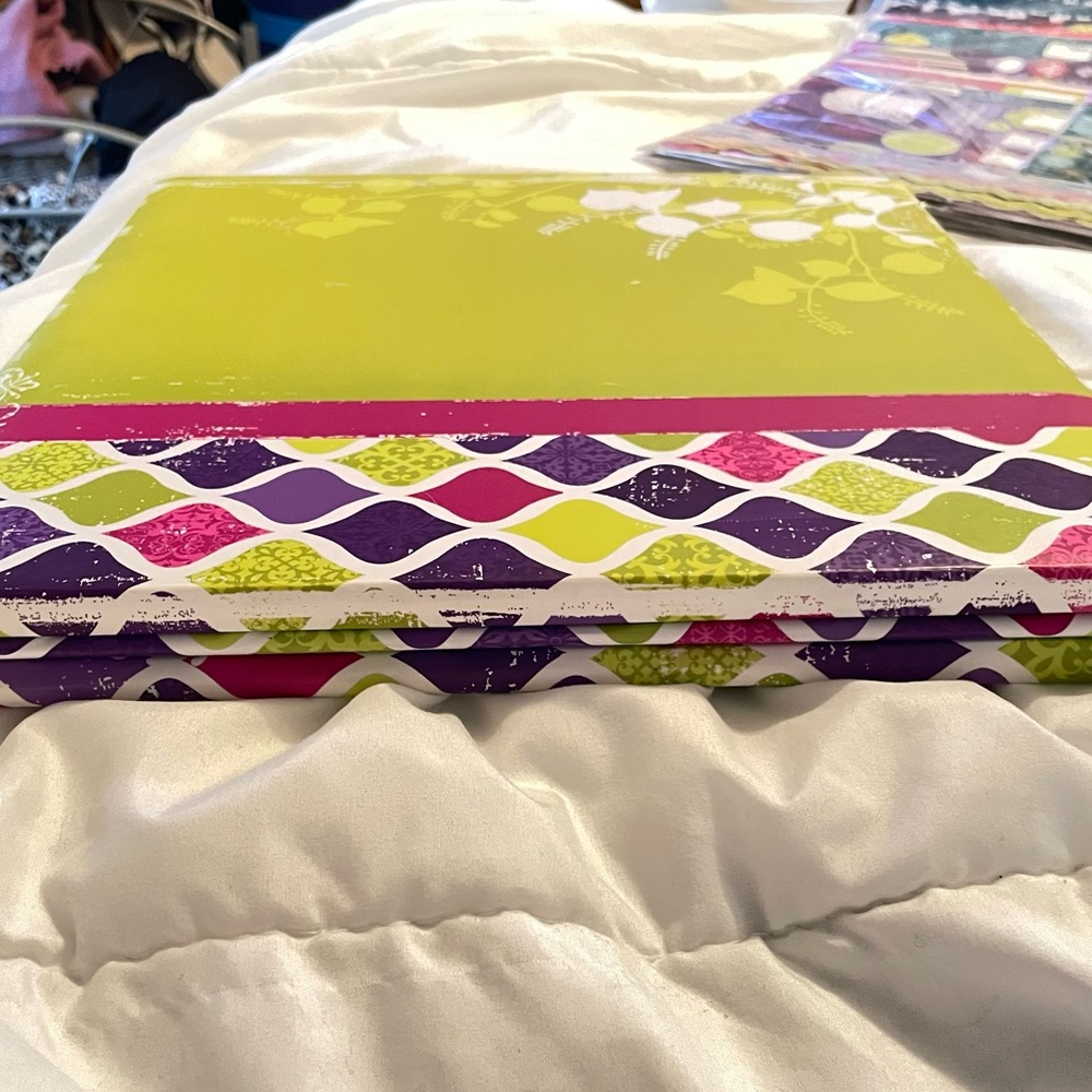 XL SCRAPBOOK+ complete scrap set vintage style appearance w/hundreds of pieces! - Picture 14 of 16